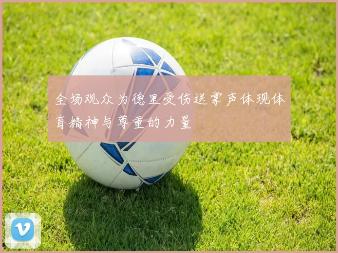 全场观众为德里受伤送掌声体现体育精神与尊重的力量